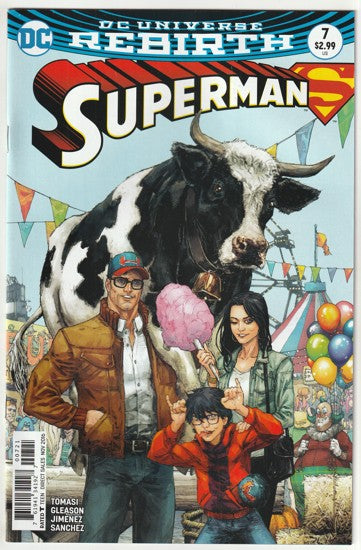 Superman #7 (2016) - Rebirth - Kenneth Rocafort Variant Cover