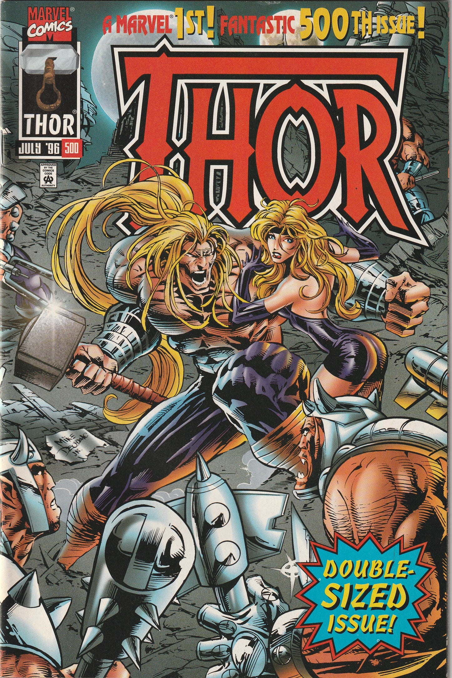 Mighty Thor #500 (1996) - Double sized issue