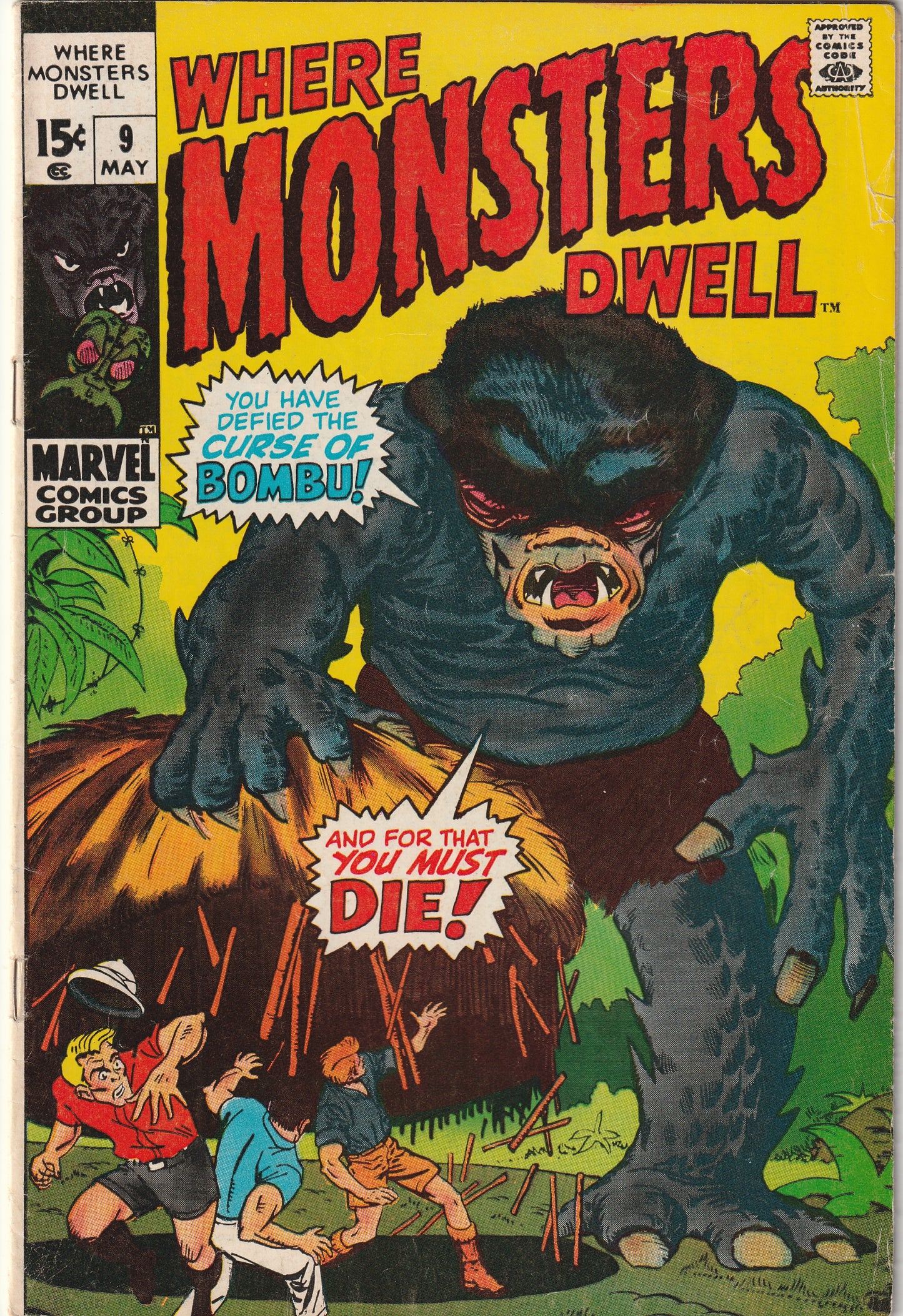 Where Monsters Dwell #9 (1971)