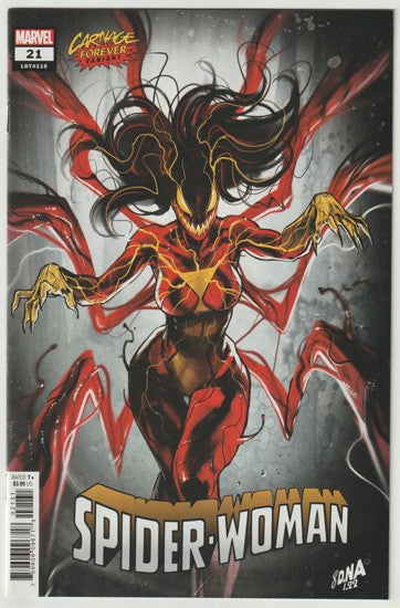 Spider-Woman #21 (LGY #116) (2022) - Carnage Forever David Nakamura Cover