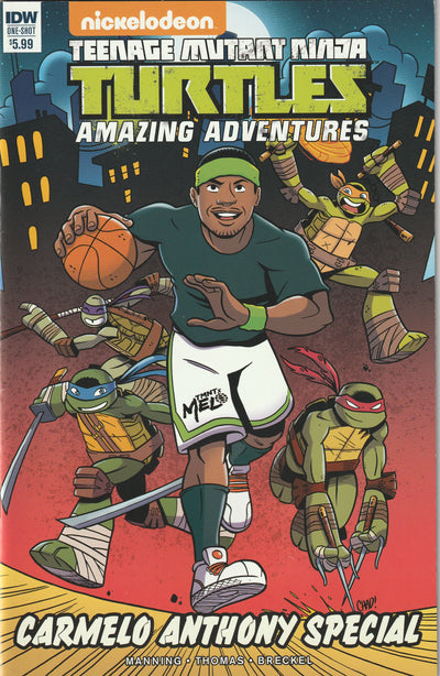 Teenage Mutant Ninja Turtles Amazing Adventures - Carmelo Anthony Special (one-shot, 2016)