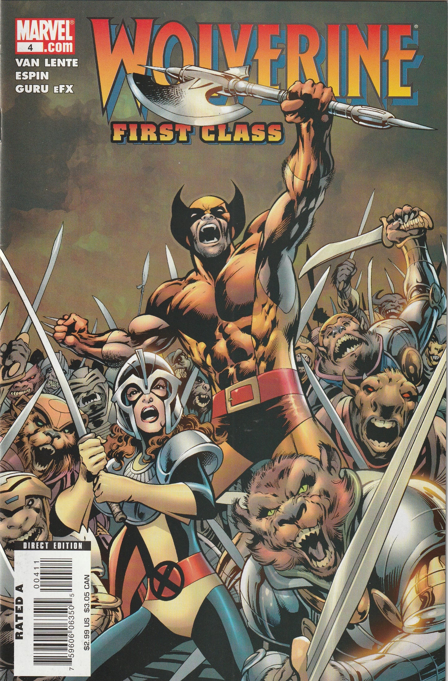 Wolverine First Class #4 (2008)