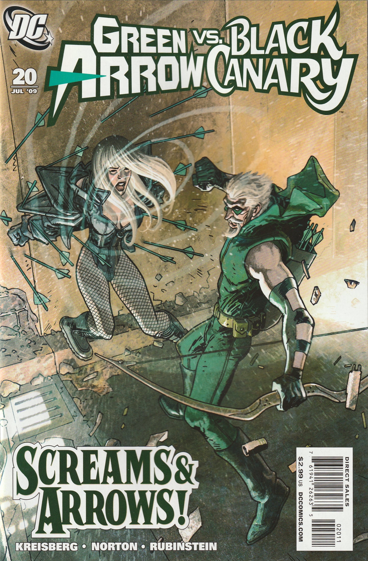 Green Arrow/Black Canary #20 (2009)