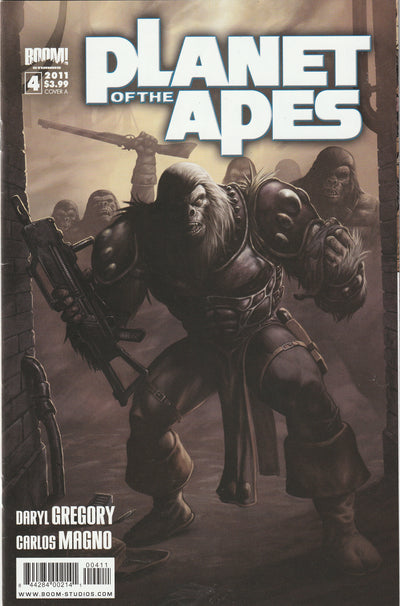 Planet of the Apes #4 (2011) - Cover A by Karl Richardson