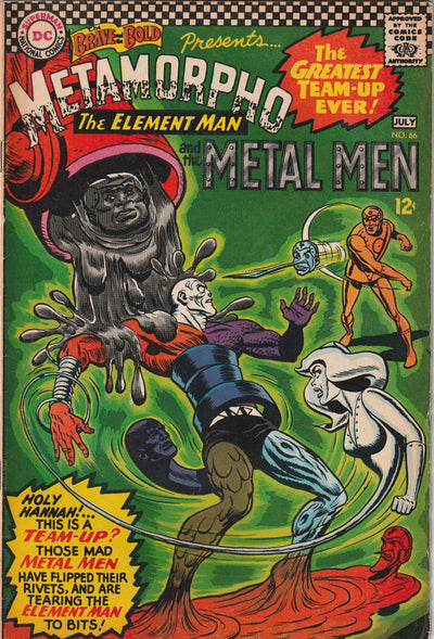 Brave and the Bold #66 (1966) - Metamorpho and the Metal Men