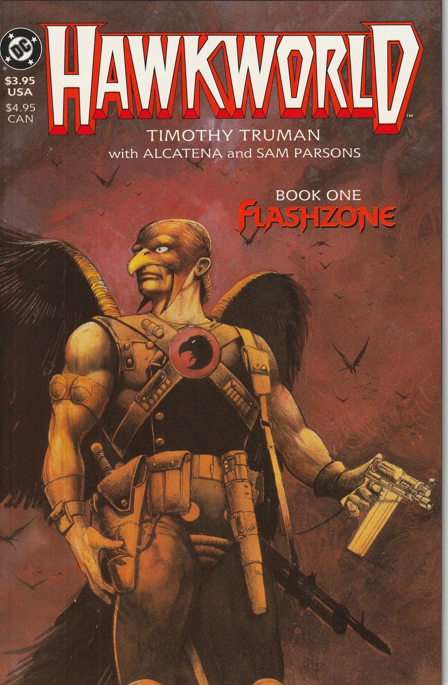 Hawkworld (1989) - Complete 3 issue mini-series