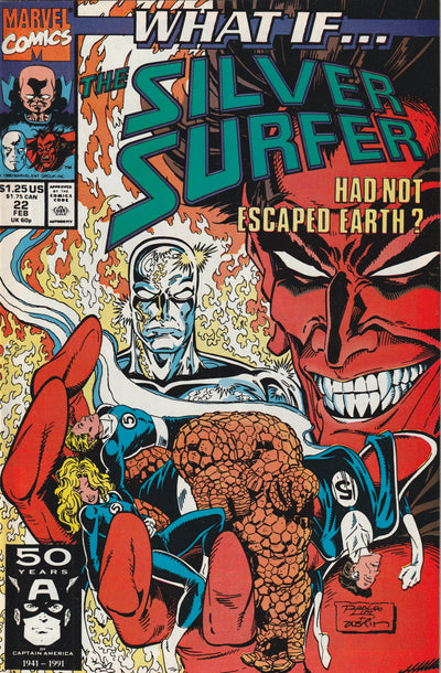 What If? #22 (Vol 2 - 1991) - Silver Surfer Had Not Escaped Earth?