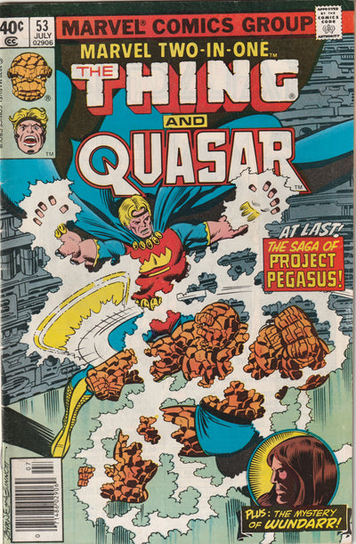 Marvel Two-in-One #53 (1979) - Quasar