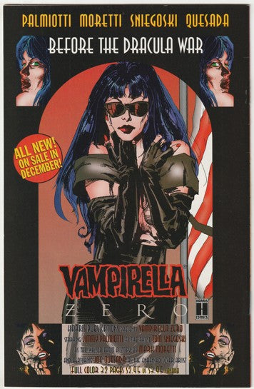 Vengeance of Vampirella #8 (1994) - Open bag w/trading card