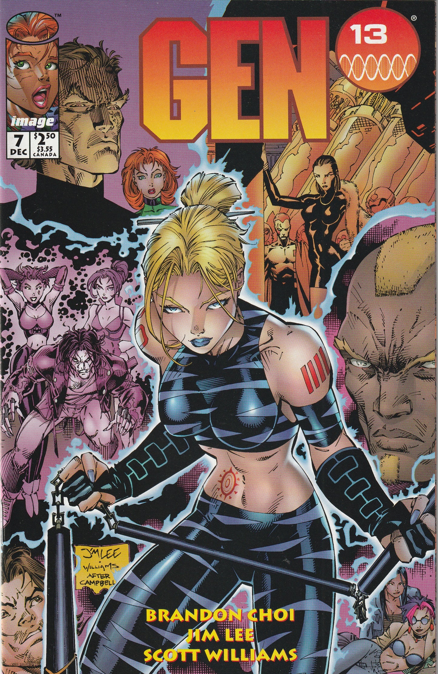 Gen 13 #7 (Volume 2, 1996) - Jim Lee cover