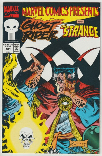 Marvel Comics Presents #101 (1992) - Wolverine, Nightcrawler, Ghost Rider, Dr. Strange