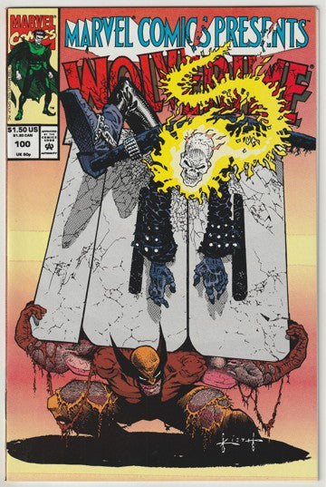 Marvel Comics Presents #100 (1992) - Wolverine, Ghost Rider, Dr Doom