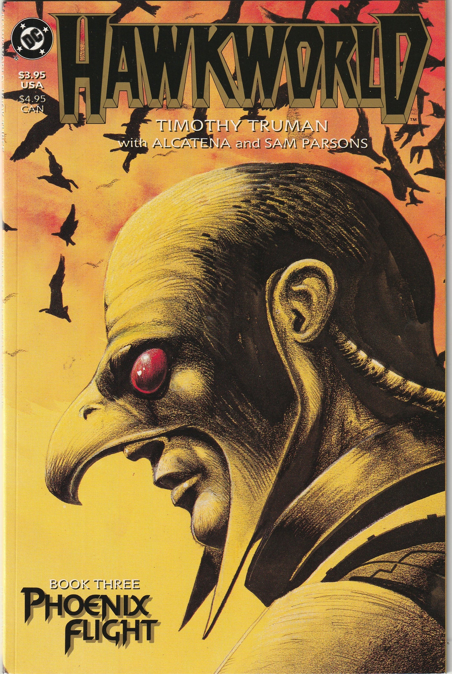 Hawkworld (1989) - Complete 3 issue mini-series