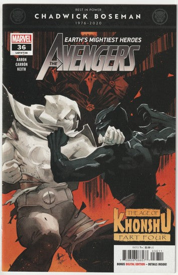 Avengers #36 (LGY #736) (2020) - Moon Knight Becomes the Fist of the Phoenix