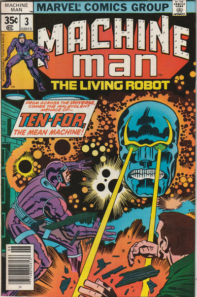 Machine Man #3 (1978) - Written and drawn by Jack Kirby