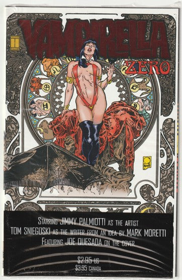 Vengeance of Vampirella ZERO (1994) - Foil enhanced cover, Open bag
