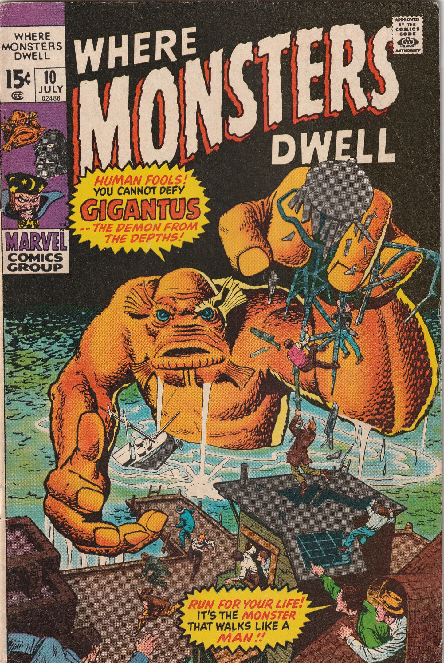 Where Monsters Dwell #10 (1971)