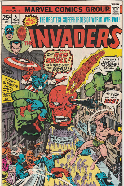 The Invaders #5 (1976) - Origin of the Liberty Legion