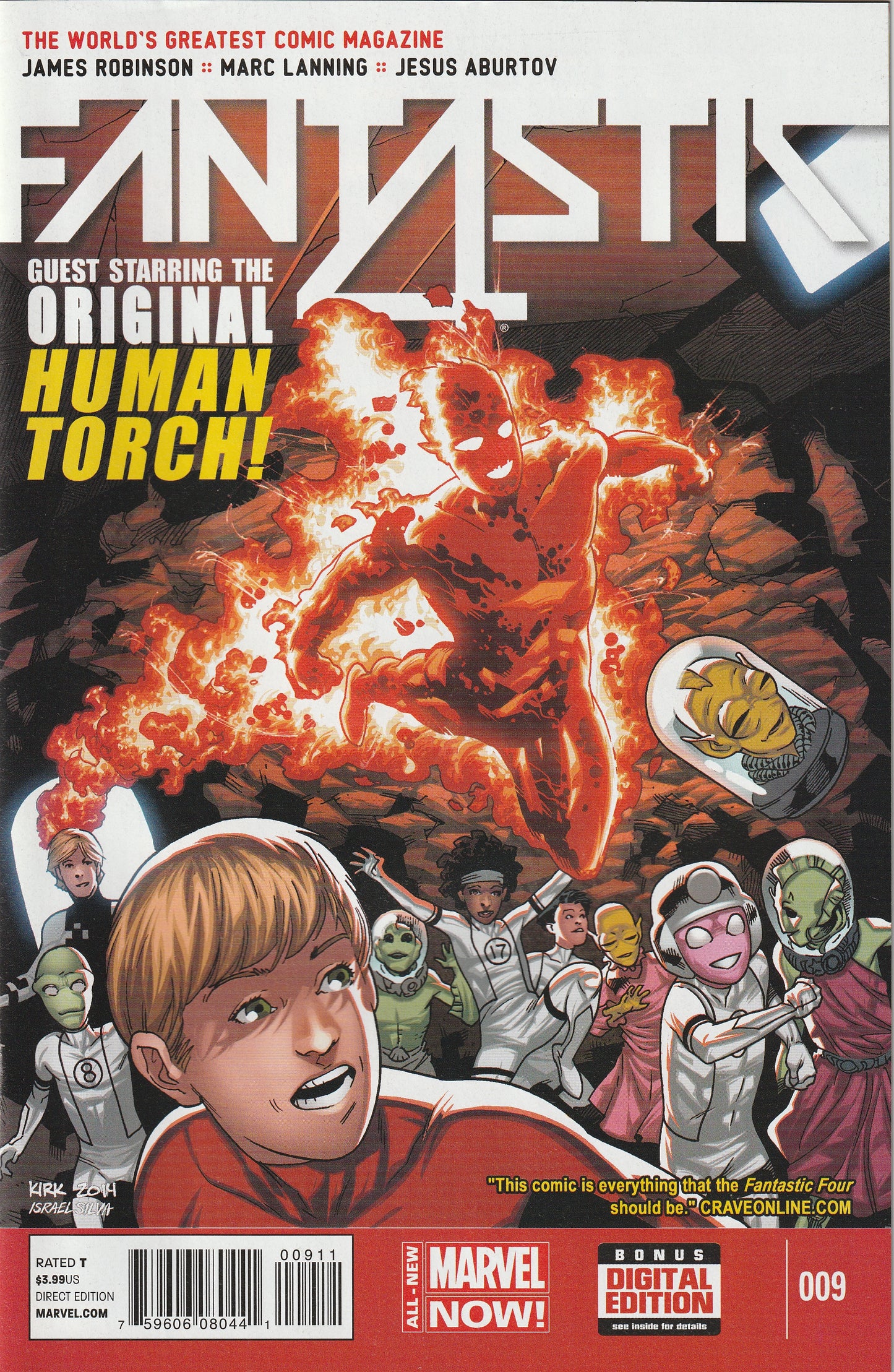 Fantastic Four #9 (Volume 5, 2014) - All-New Marvel Now