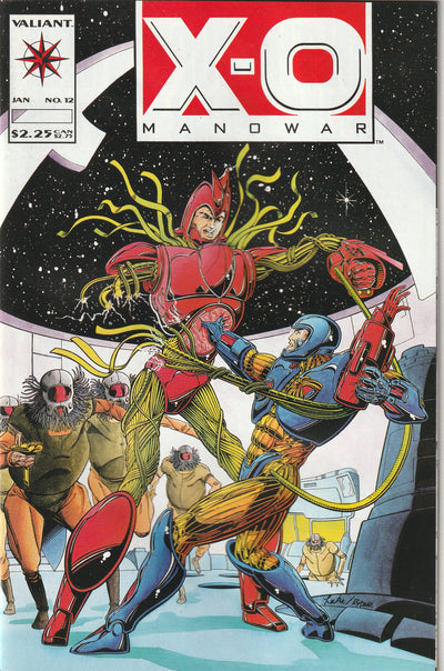 X-O Manowar #12 (1993) - 1st Randy Cartier