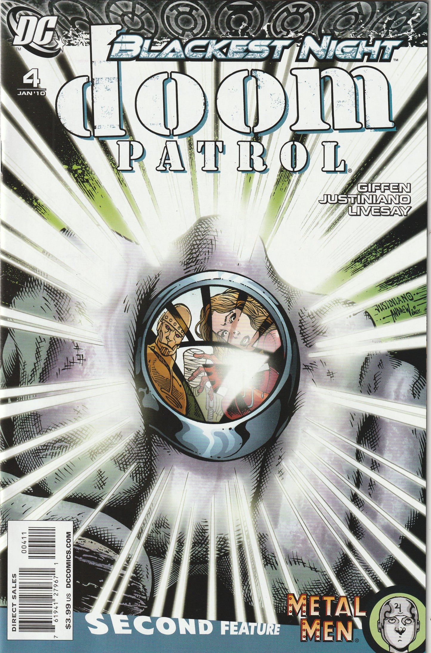 Doom Patrol #4 (Volume 5, 2010)
