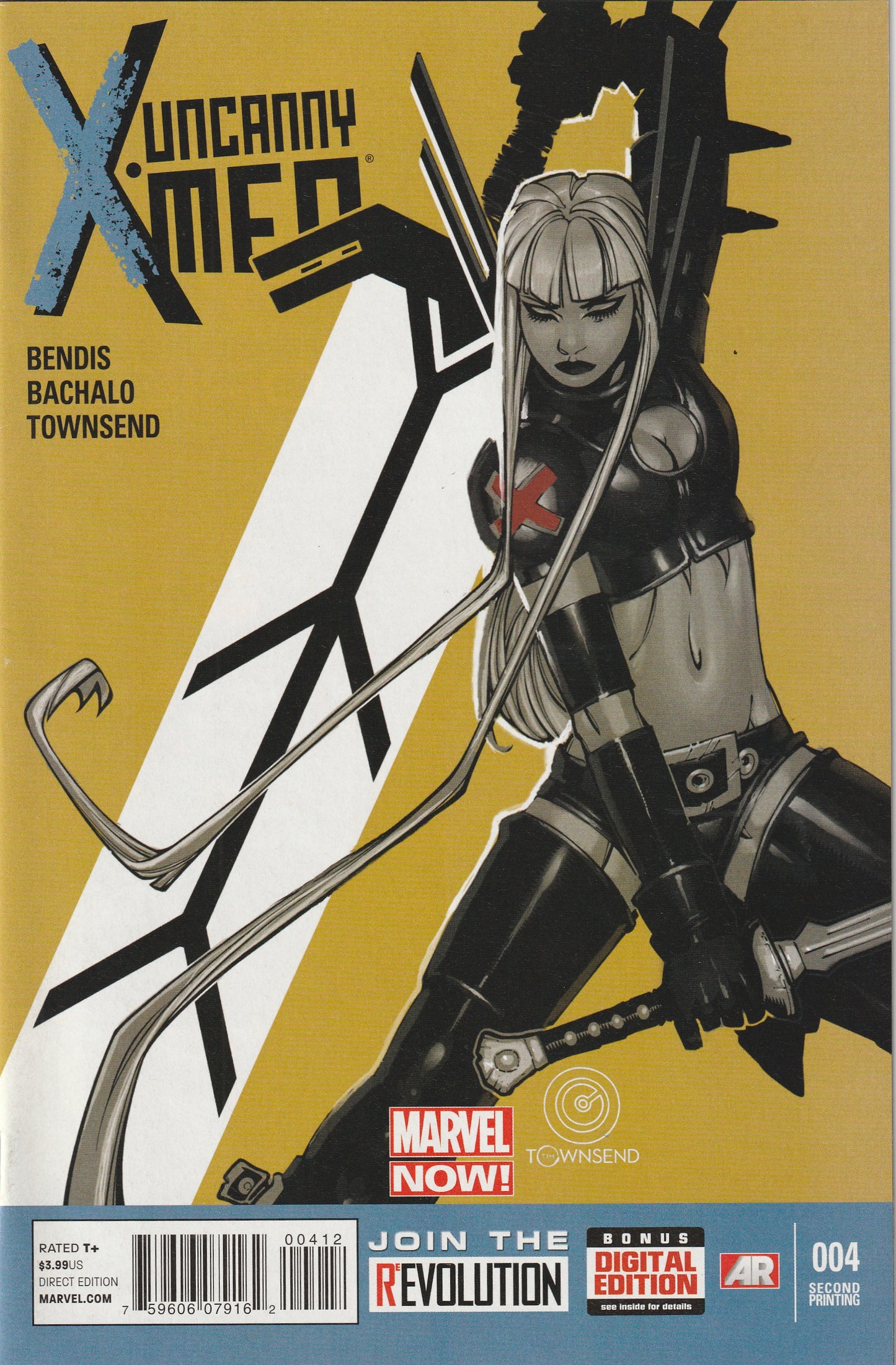 Uncanny X-Men #4 (2013)- Tim Townsend Second Printing Variant Cover