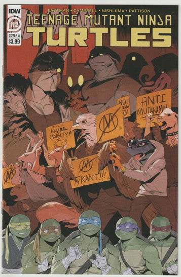 Teenage Mutant Ninja Turtles #112 (2020) - Cover A
