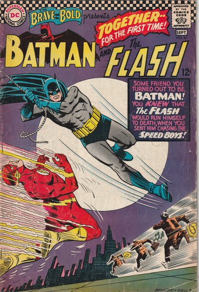 Brave and the Bold #67 (1966) - Batman and The Flash