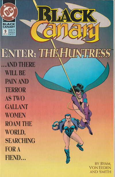 Black Canary #9 (1993) - Enter: The Huntress