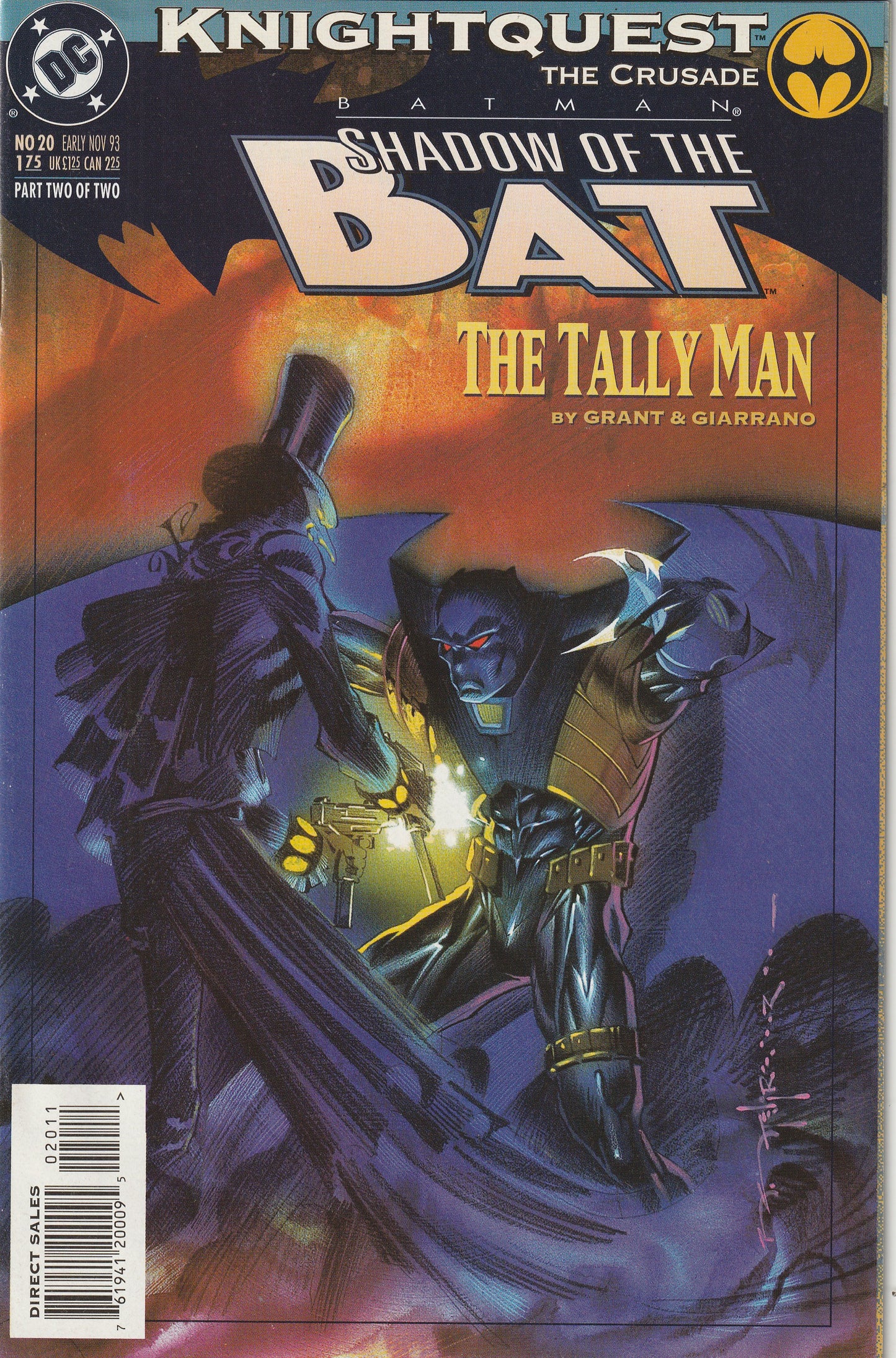 Batman: Shadow of the Bat #20 (1993)