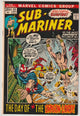 The Sub-Mariner #53 (1972) - Bill Everett, Dragon Lord Origin revealed
