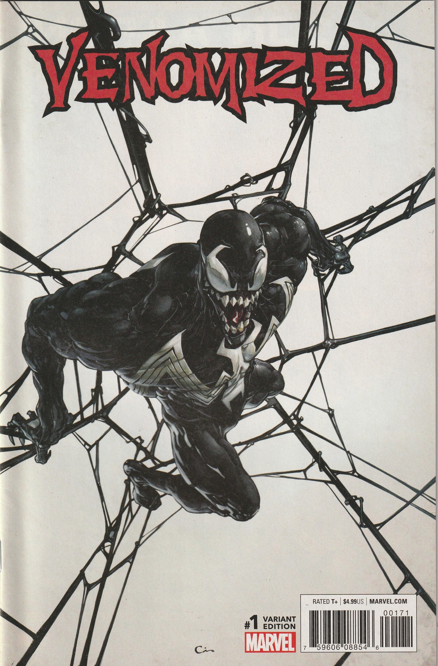 Venomized #1 (2018) - Clayton Crain Promo Variant cover