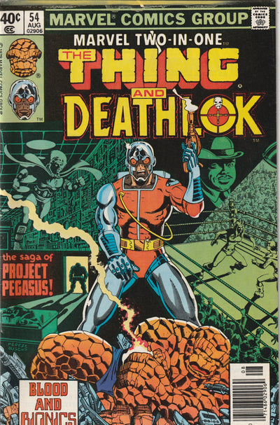 Marvel Two-in-One #54 (1979) - Deathlok