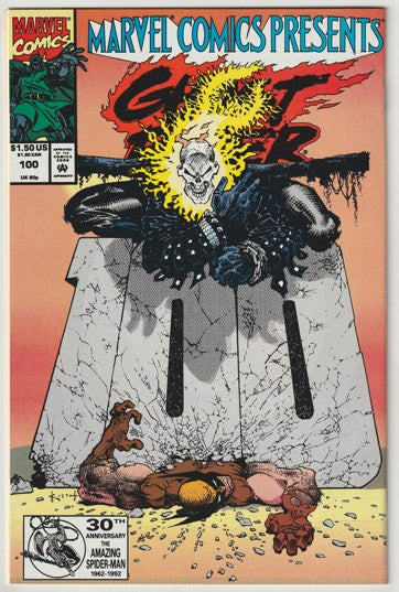 Marvel Comics Presents #100 (1992) - Wolverine, Ghost Rider, Dr Doom