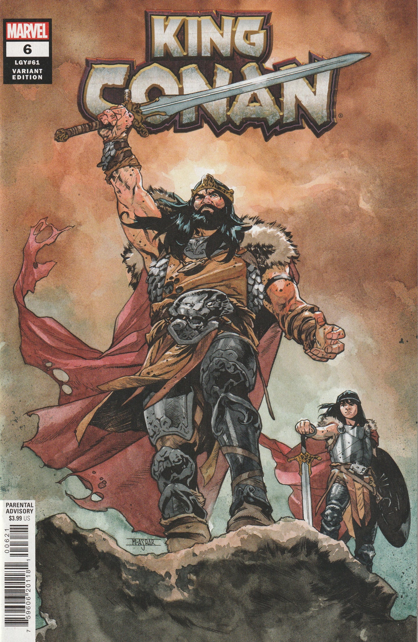 King Conan #6 (Vol 2, 2022) - Mahmud A. Asrar Variant cover