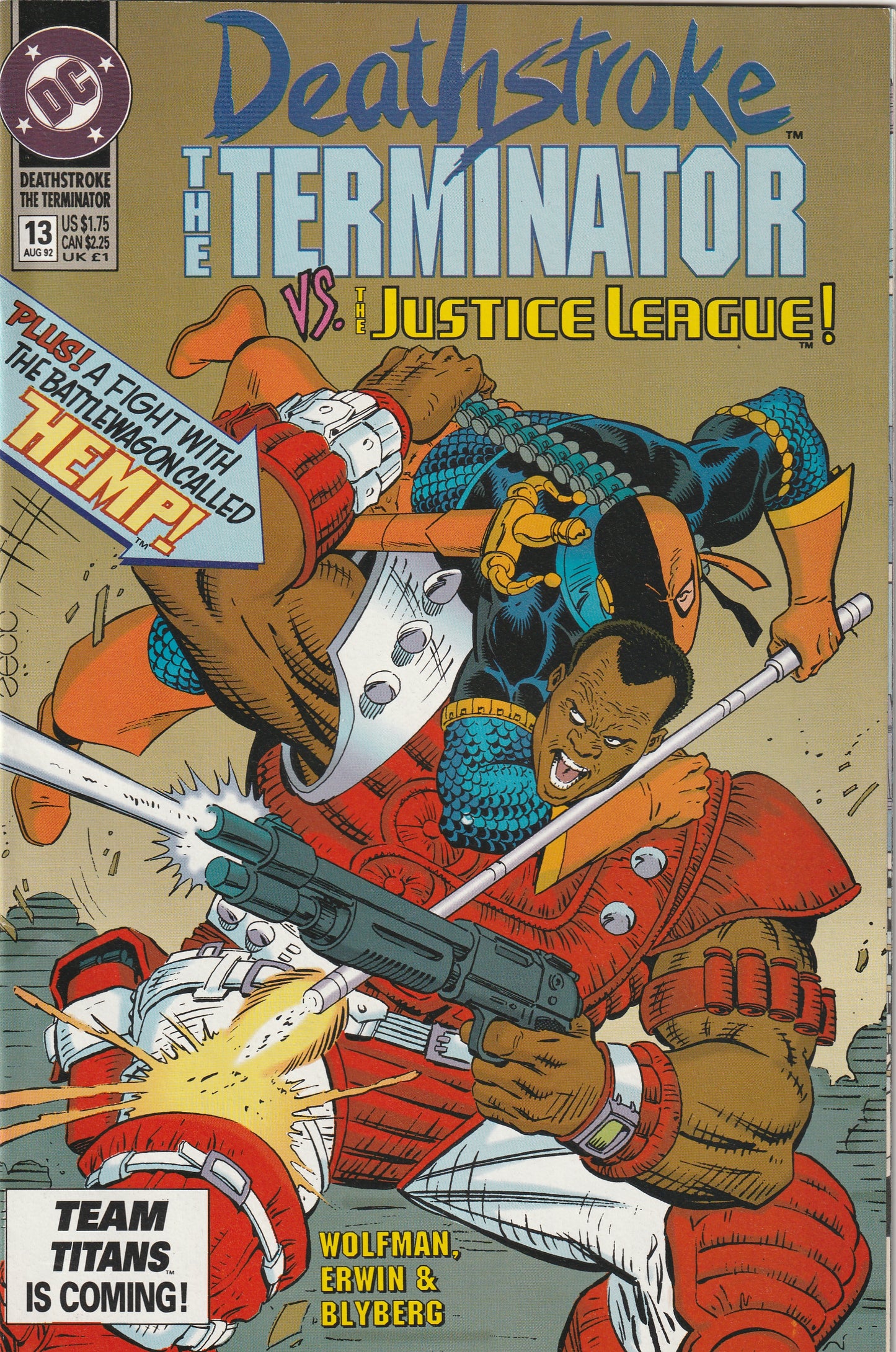 Deathstroke: The Terminator #13 (1992)