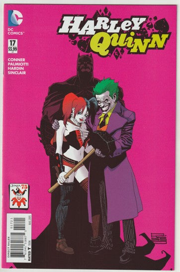 Harley Quinn #17 (Vol 2, 2015) - Joker Variant Cover