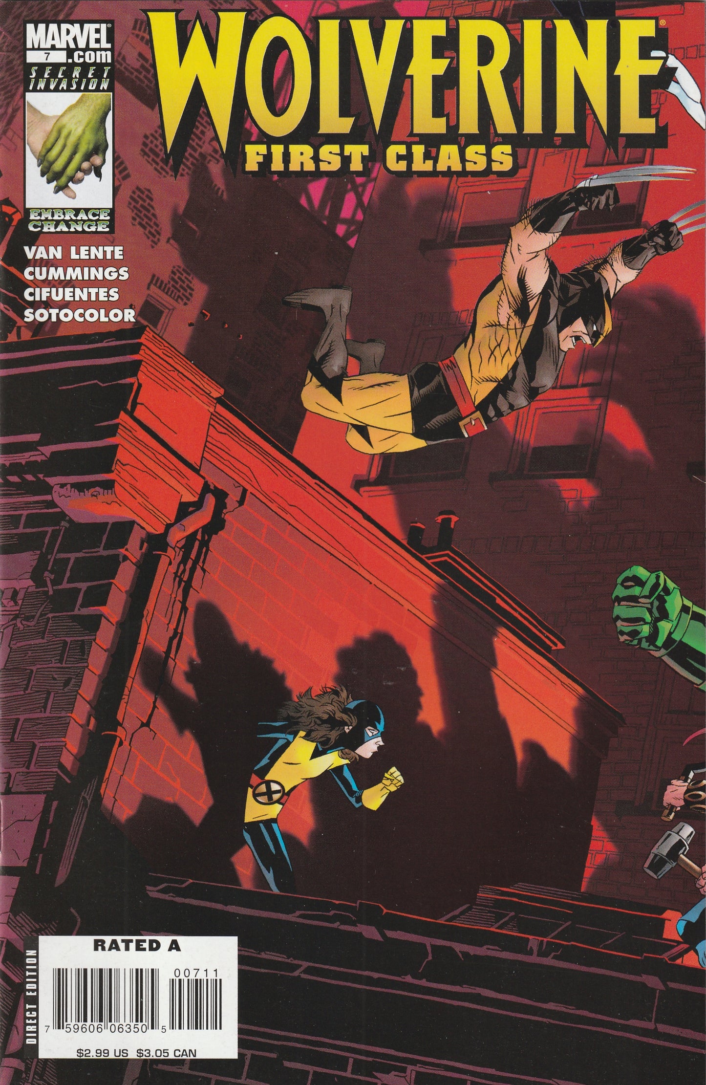 Wolverine First Class #7 (2008)
