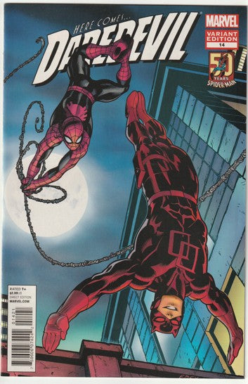 Daredevil #14 (2012) - Ed McGuinness Amazing Spider-Man 50th Anniversary Variant Cover