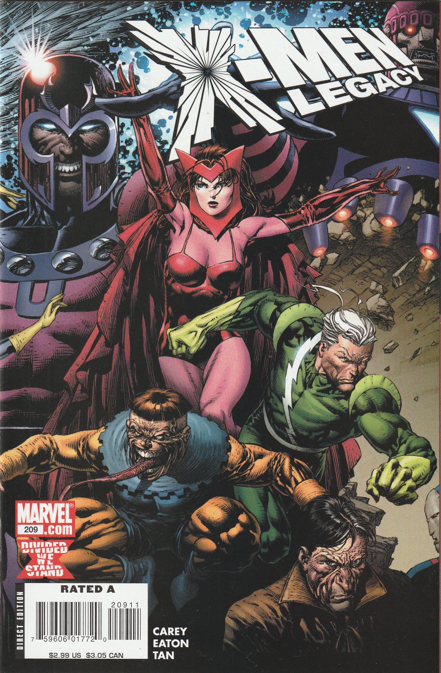X-Men: Legacy #209 (2008)