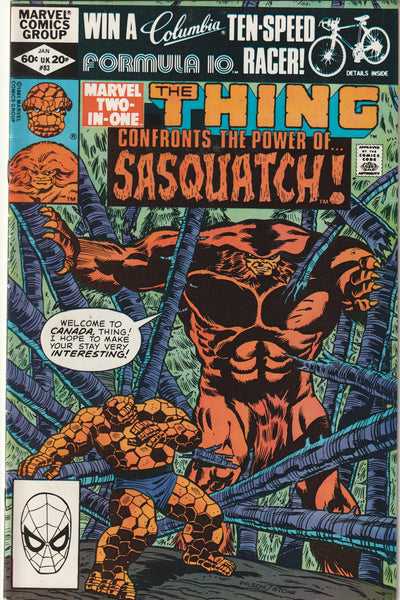 Marvel Two-in-One #83 (1982) - The Thing