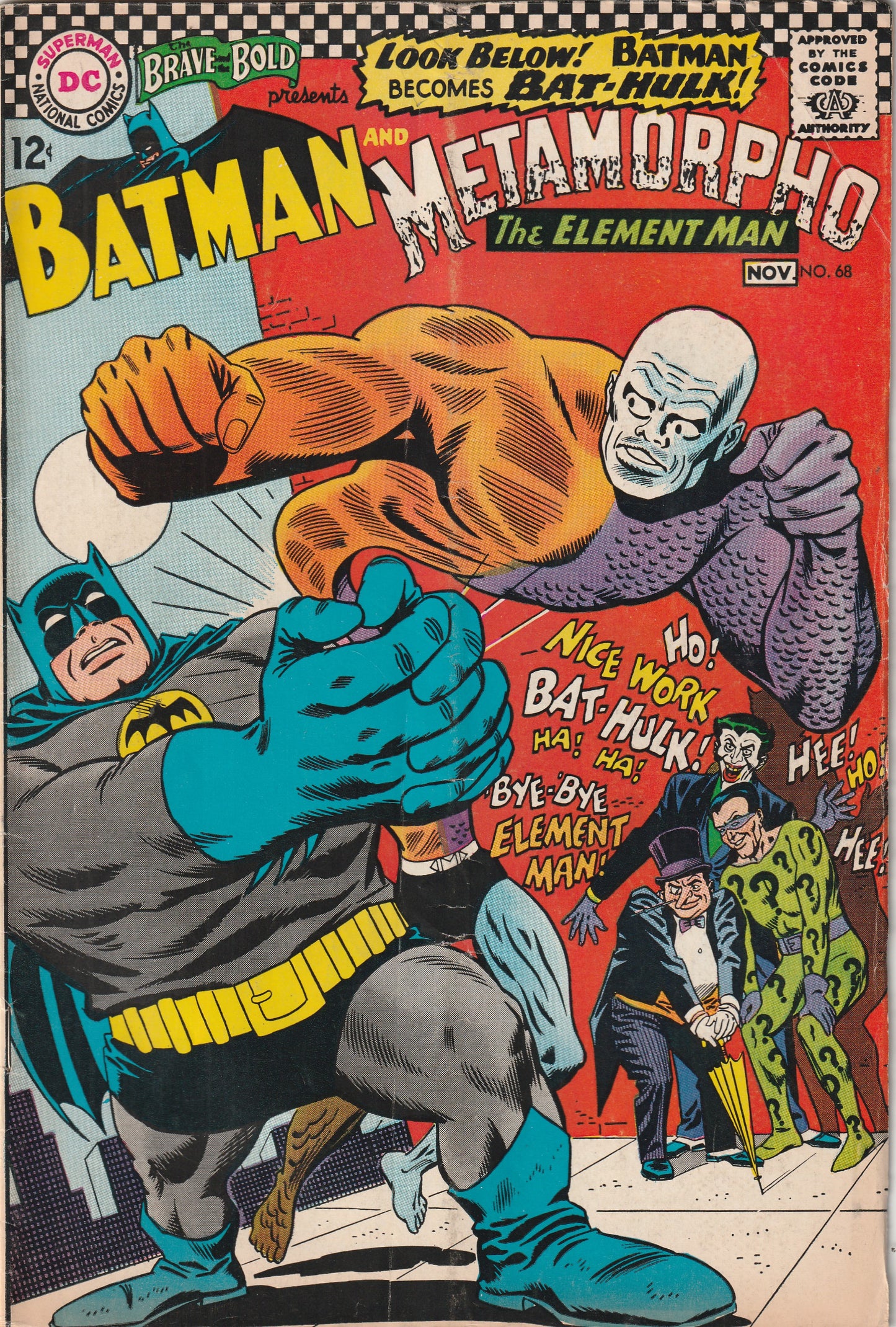 Brave and the Bold #68 (1966) - Batman and Metamorpho