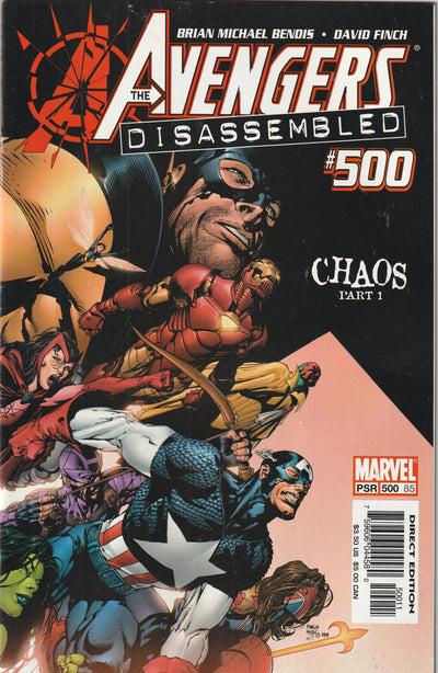 Avengers #500 (2004) - Disassembled, Death of Ant-Man, Death of Vision