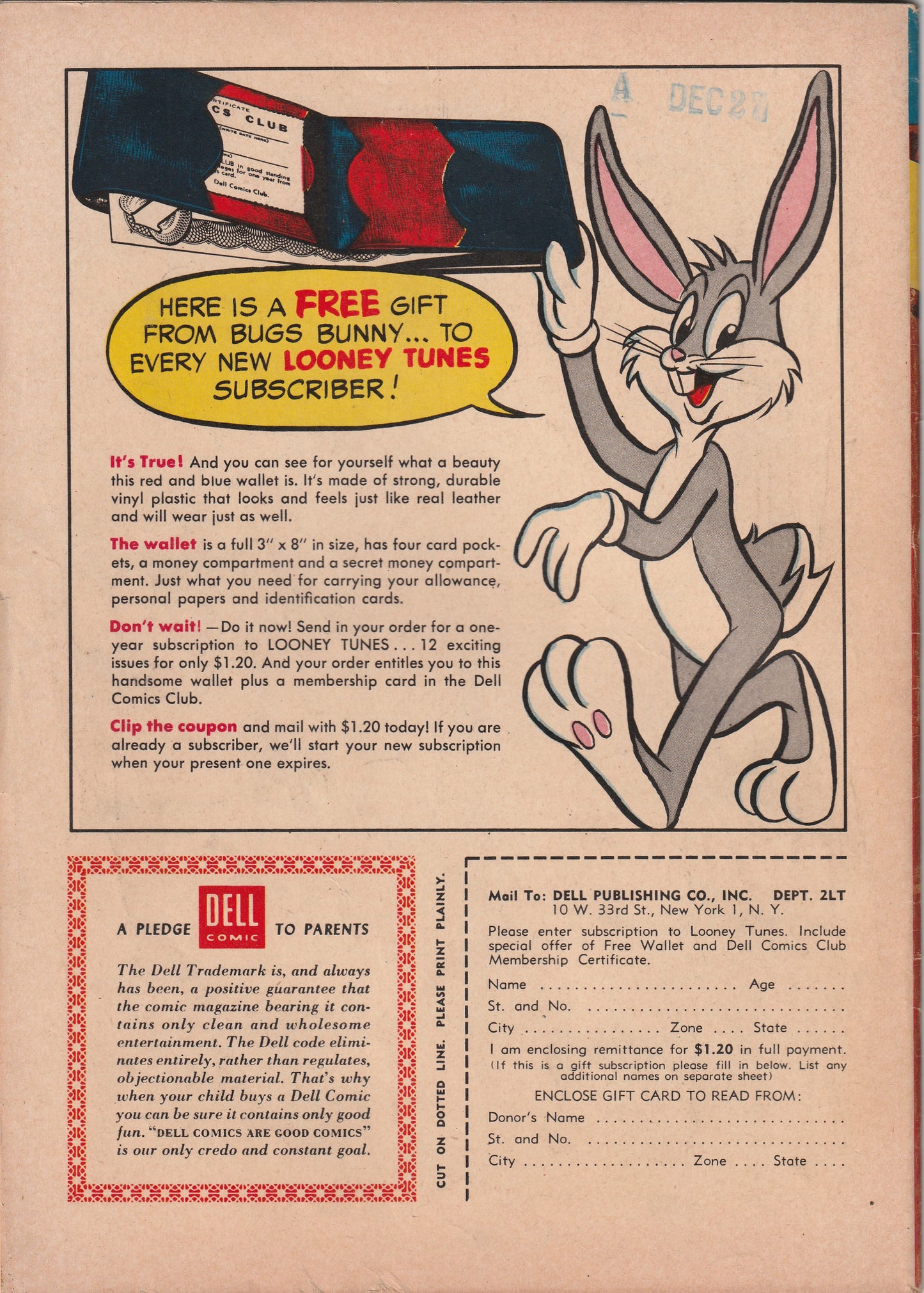 Looney Tunes and Merrie Melodies #184 (1957)