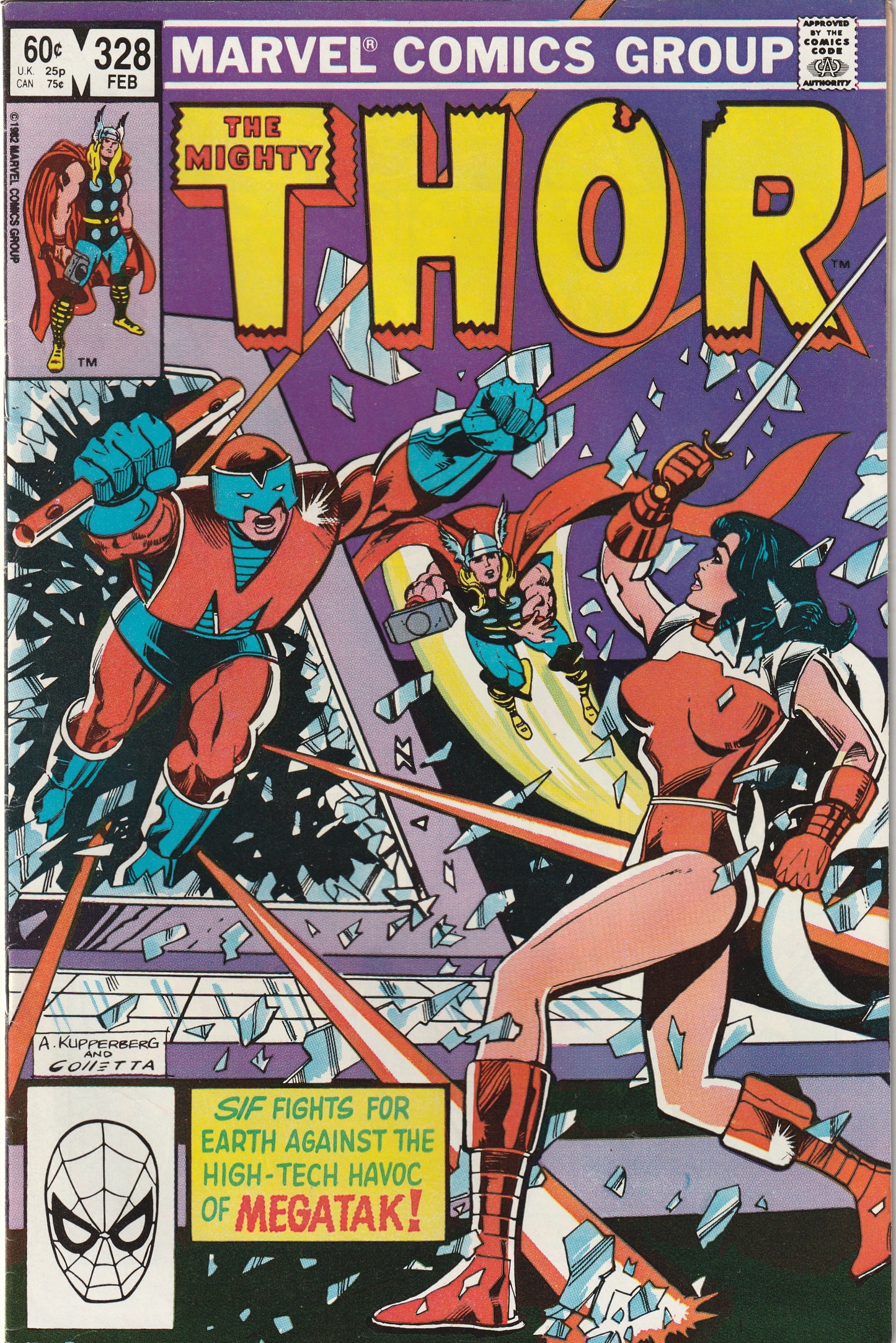 Thor #328 (1983) - 1st Appearance of Megatak