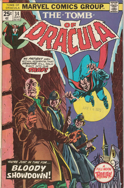 Tomb of Dracula #34 (1975)