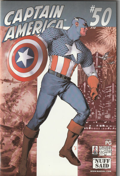 Captain America #50 / #518 (2002)