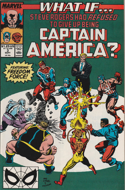 What If? #3 (Vol 2 - 1989) - Steve Rogers refused to give up being Captain America