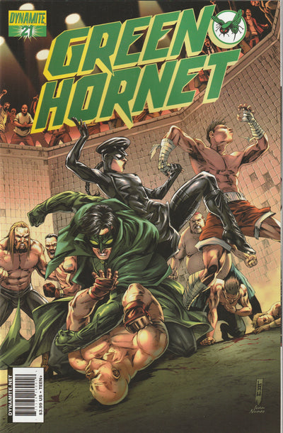 Green Hornet #21 (2011) - Cover by Jonathan Lau