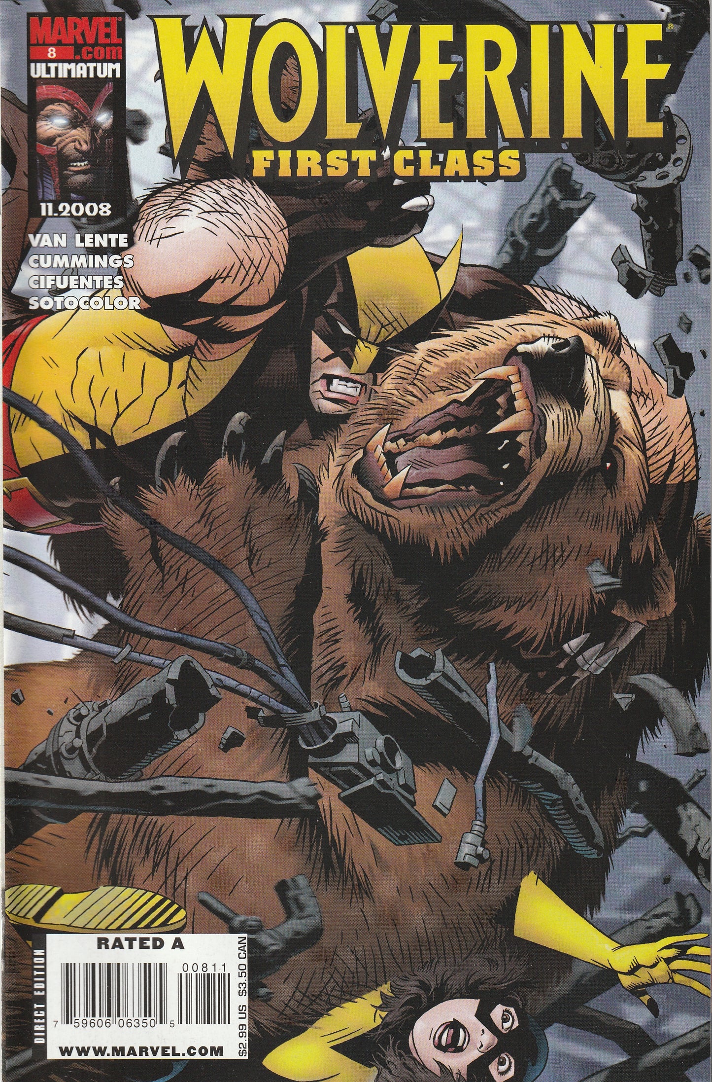 Wolverine First Class #8 (2008)